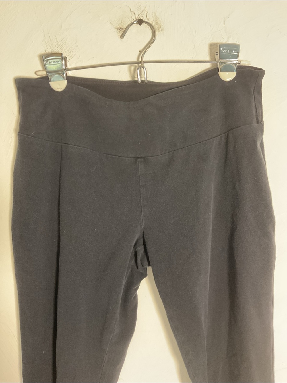 Teez-Her Black High Rise Tummy Control Capri Leggings Size L - Picture 2 of 6
